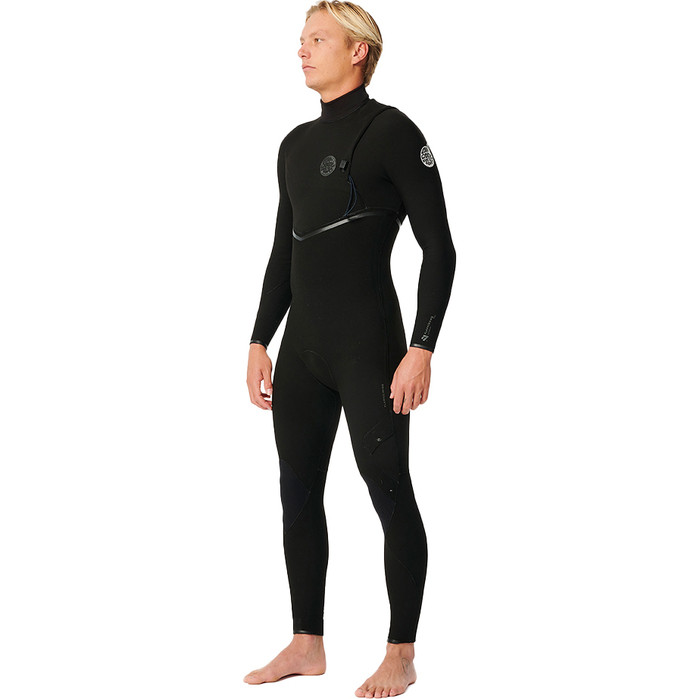 2024 Rip Curl Mens Flashbomb Pro 3/2mm Zip Free Wetsuit 14OMFS - Black